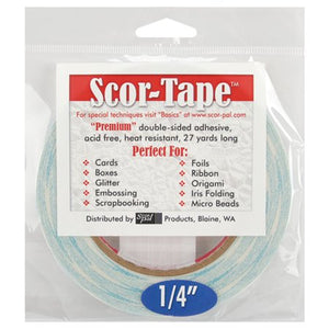 1/4" Scor Tape Adhesive