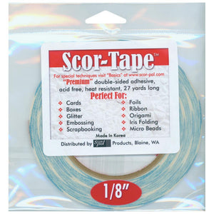 1/8" Scor Tape Adhesive