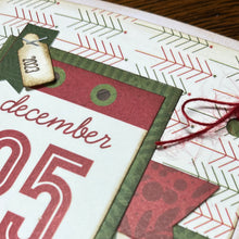 Load image into Gallery viewer, Christmas Cards Galore scrapbook kit