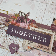 Load image into Gallery viewer, So Grateful For My Family scrapbook page kit