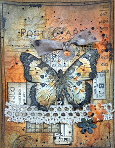Butterfly Mixed Media Card Kit