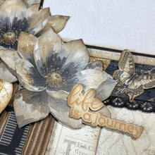 Load image into Gallery viewer, Life is a Journey scrapbook page kit