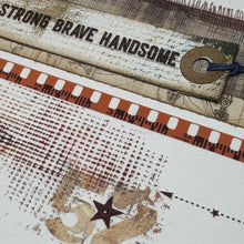 Load image into Gallery viewer, The Power of a Man scrapbook page kit