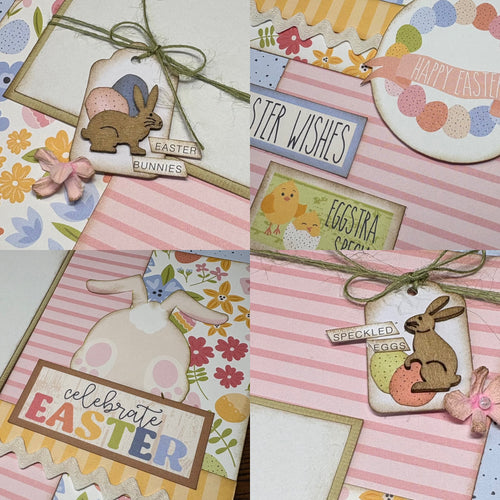 Celebrate Easter scrapbook page kit