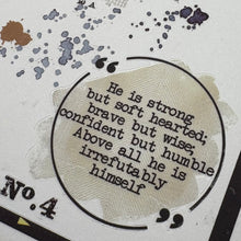 Load image into Gallery viewer, The Power of a Man scrapbook page kit