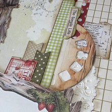 Load image into Gallery viewer, Happiness Is… scrapbook page kit