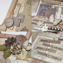 Load image into Gallery viewer, Every Picture Tells A Story scrapbook page kit
