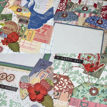 Load image into Gallery viewer, A Happy Day scrapbook page kit