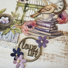 Load image into Gallery viewer, Love Life scrapbook page kit