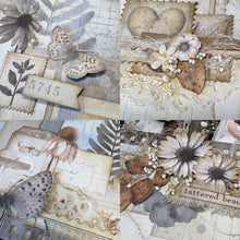 Load image into Gallery viewer, Faded Memory Lane scrapbook page kits