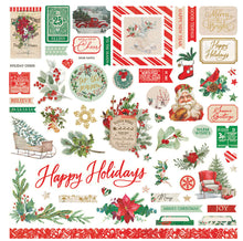Load image into Gallery viewer, Tis the Season scrapbook page kit