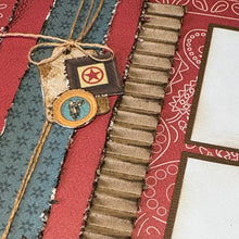 Load image into Gallery viewer, Blame it on the Boots scrapbook page kit