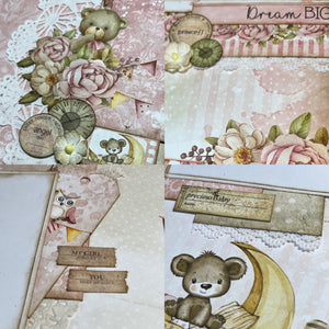 Oh Baby Girl scrapbook page kit
