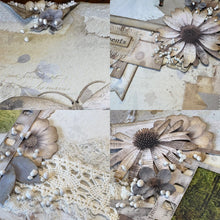 Load image into Gallery viewer, Faded Memory Lane scrapbook page kits