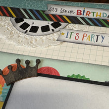 Load image into Gallery viewer, It’s Your Birthday scrapbook page kit