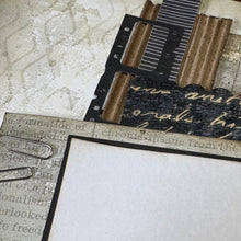 Load image into Gallery viewer, Life is a Journey scrapbook page kit