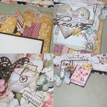 Load image into Gallery viewer, Love Captured scrapbook page kit