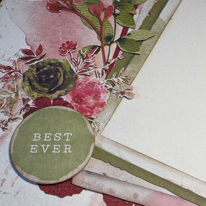 Best Ever scrapbook page kit