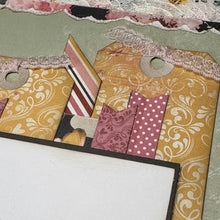 Load image into Gallery viewer, Love Captured scrapbook page kit