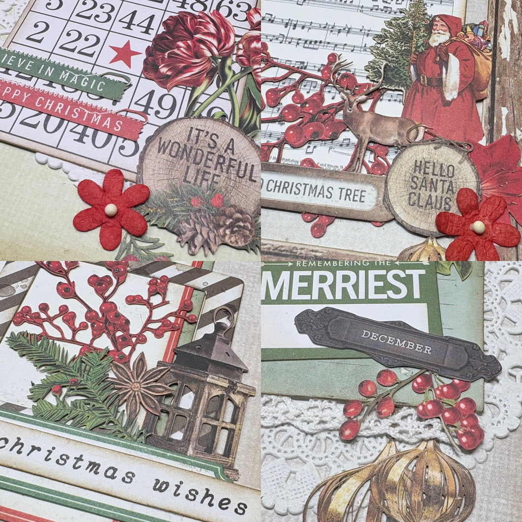 Evergreen Season Christmas Card Kit