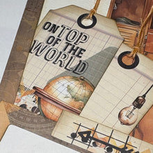 Load image into Gallery viewer, Academia scrapbook page kit