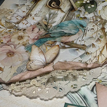 Load image into Gallery viewer, Feathered with Love scrapbook page kit