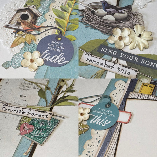 Live for Moments like This scrapbook page kit