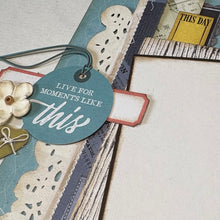 Load image into Gallery viewer, Live for Moments like This scrapbook page kit