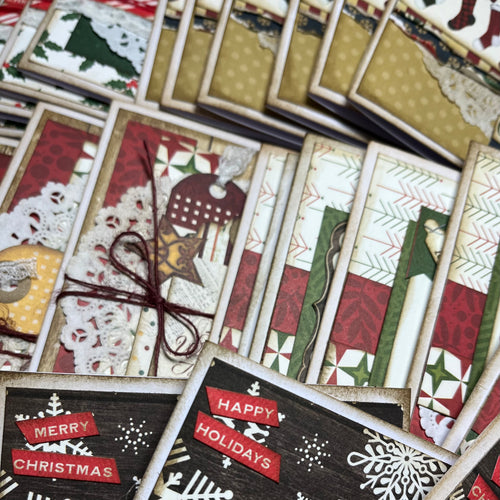 Christmas Cards Galore scrapbook kit