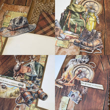 Load image into Gallery viewer, The Great Outdoors scrapbook page kit