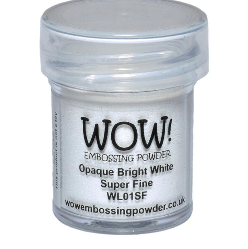WOW bright white super fine embossing powder