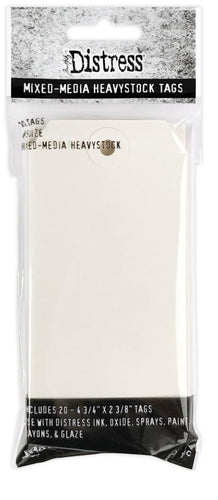 Tim Holtz mixed media heavystock tags