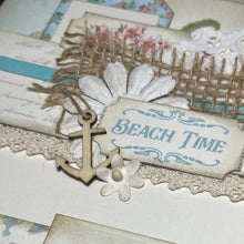 Load image into Gallery viewer, Beach Life scrapbook page kit