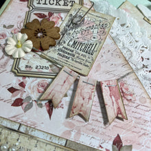 Load image into Gallery viewer, Cherish Folder Mini Album scrapbook kit