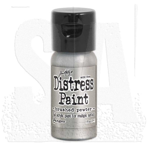 Brushed Pewter Tim Holtz Paint
