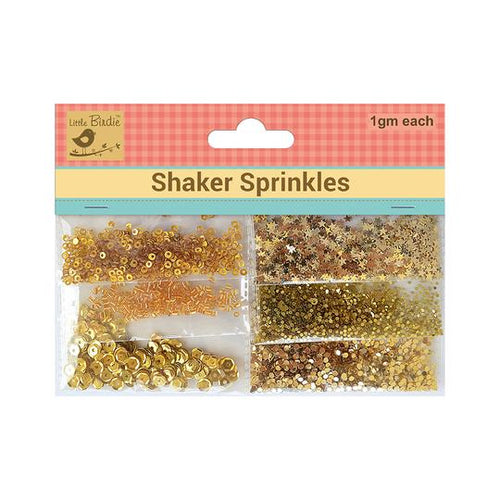 Shaker Sprinkles Gold
