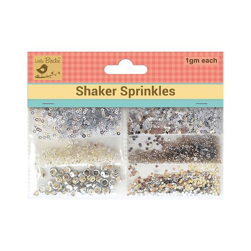 Shaker Sprinkle Silver