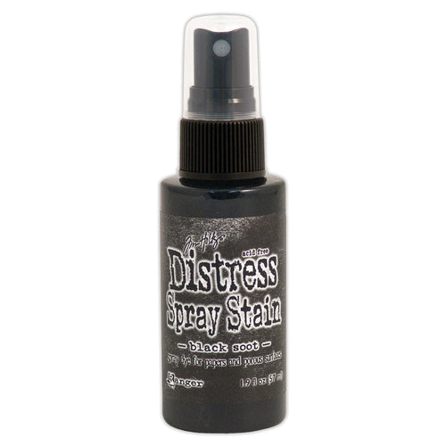 Black Soot Distress Spray