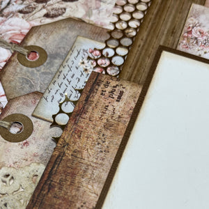 Thankful for You scrapbook page kit