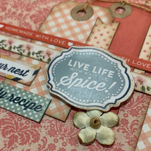 Gathered Around the Table Scrapbook Page Kit