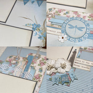Live in the Sunshine scrapbook page kit