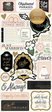 Load image into Gallery viewer, With This I Thee Wed scrapbook page kit