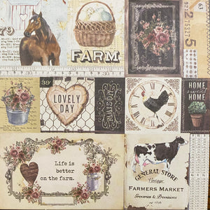 Home Sweet Home scrapbook page kit