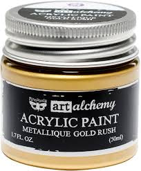 Prima Metallique Gold Rush Acrylic Paint