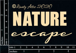 Nature Escape Chipboard